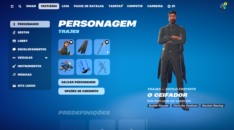 CEIFADOR, GLOW, AGENTE DE ELITE E 190 SKINS