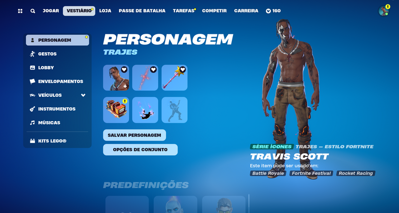 TRAVIS SCOTT, HONOR GUARD, MIDAS E 179 SKINS